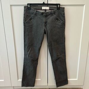 Paper Denim & Cloth Gray Low Rise Straight Leg Vintage Jeans Size 32